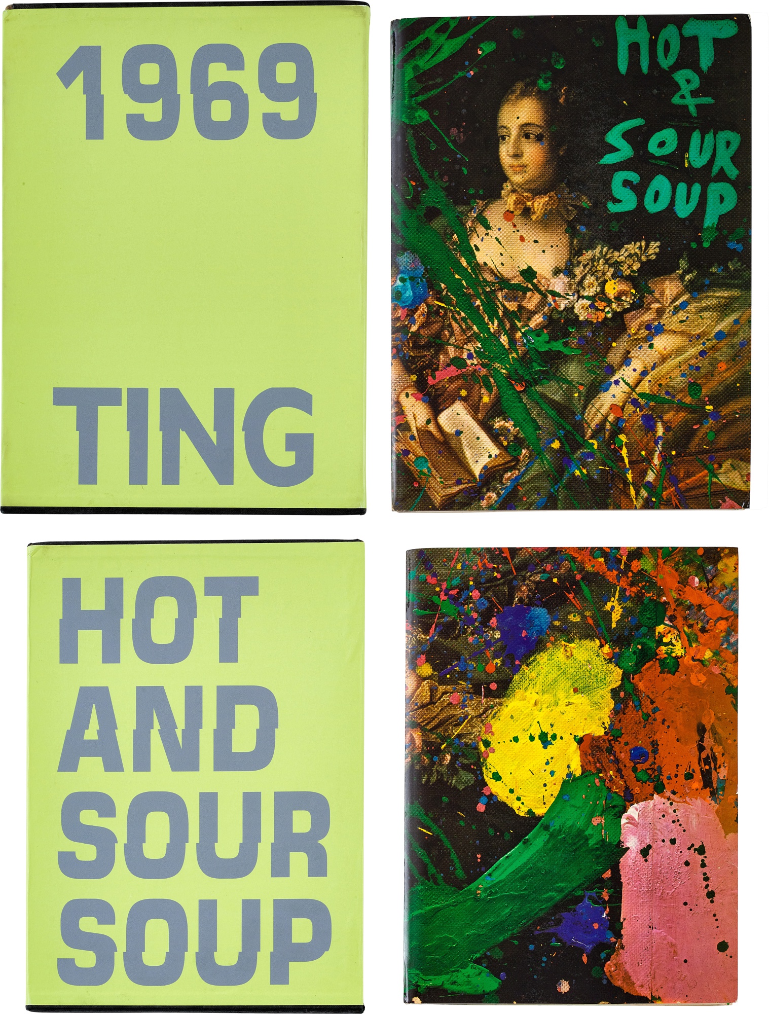 Walasse Ting — Hot and Sour Soup 酸辣湯