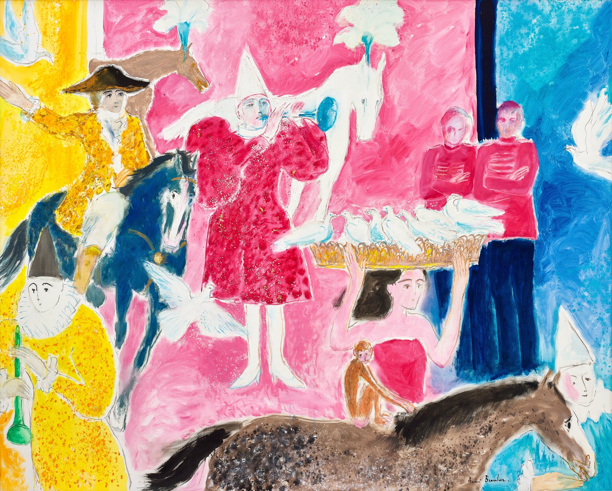 André Brasilier — La Grande Parade 盛大巡遊