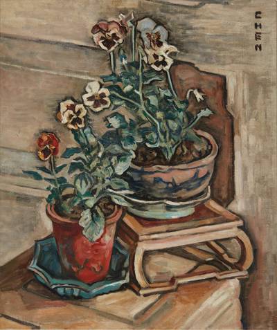 Pansies 三色堇花