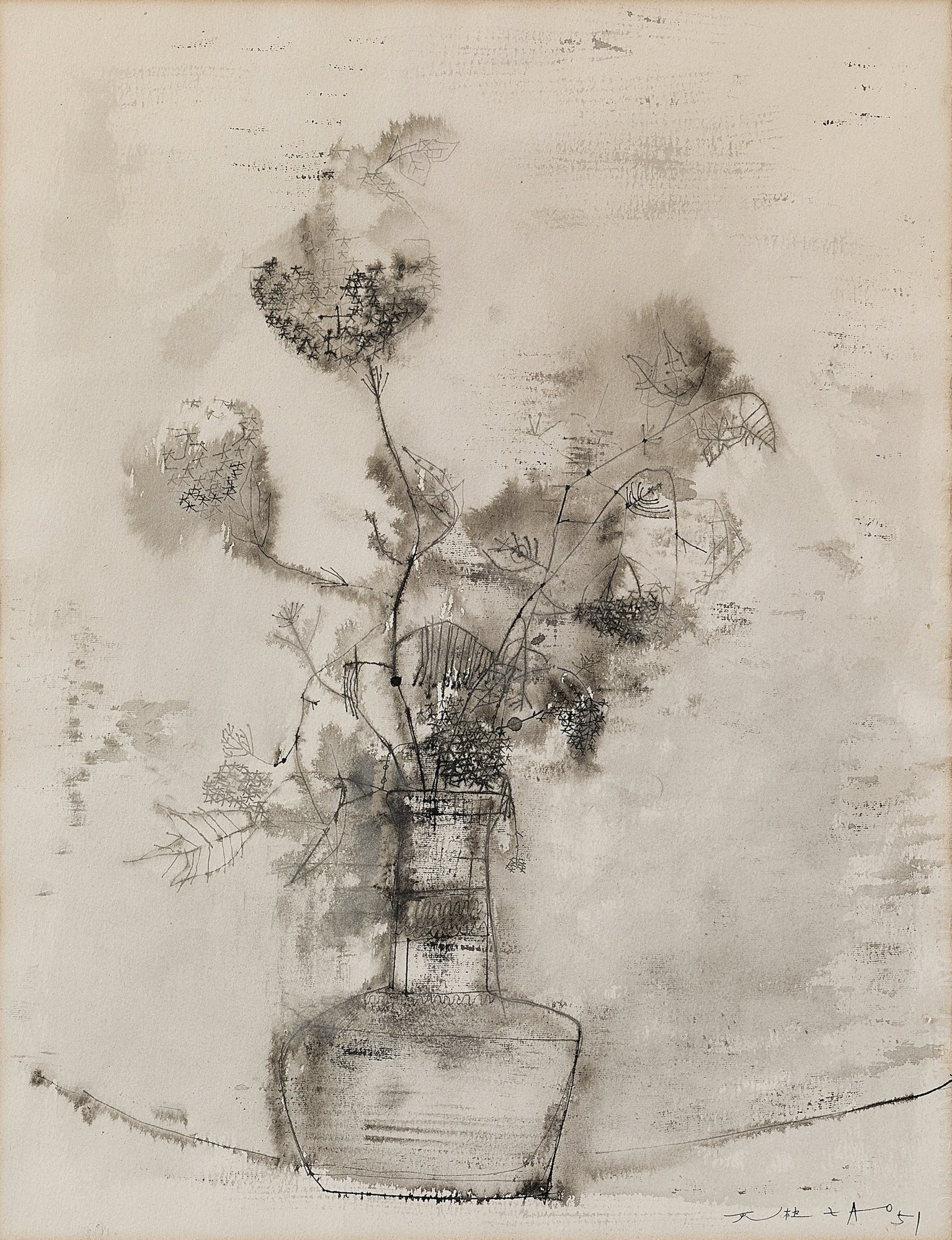 Zao Wou-Ki — Still life 靜物