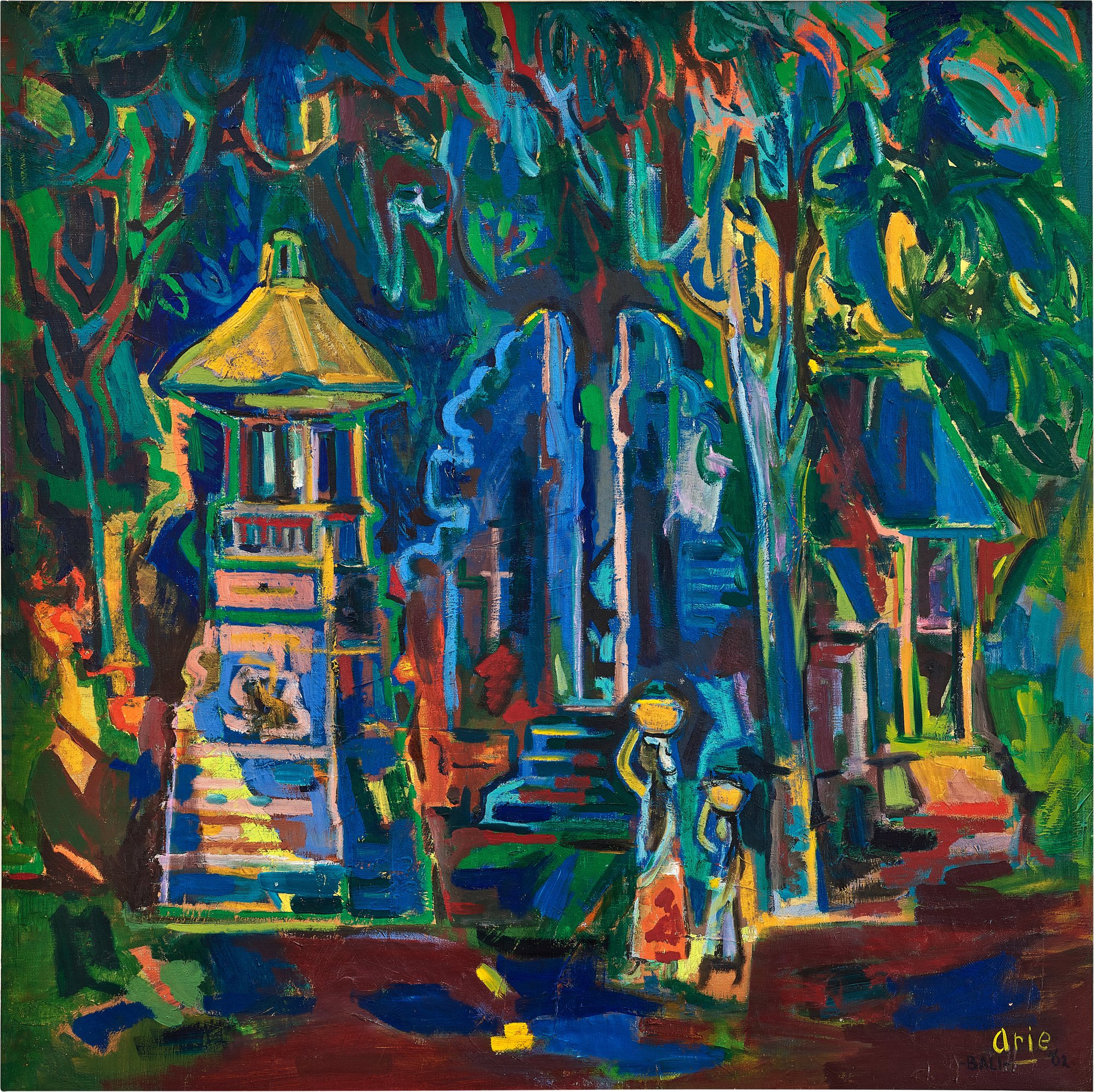 Temple scene in Bali 巴厘島寺廟