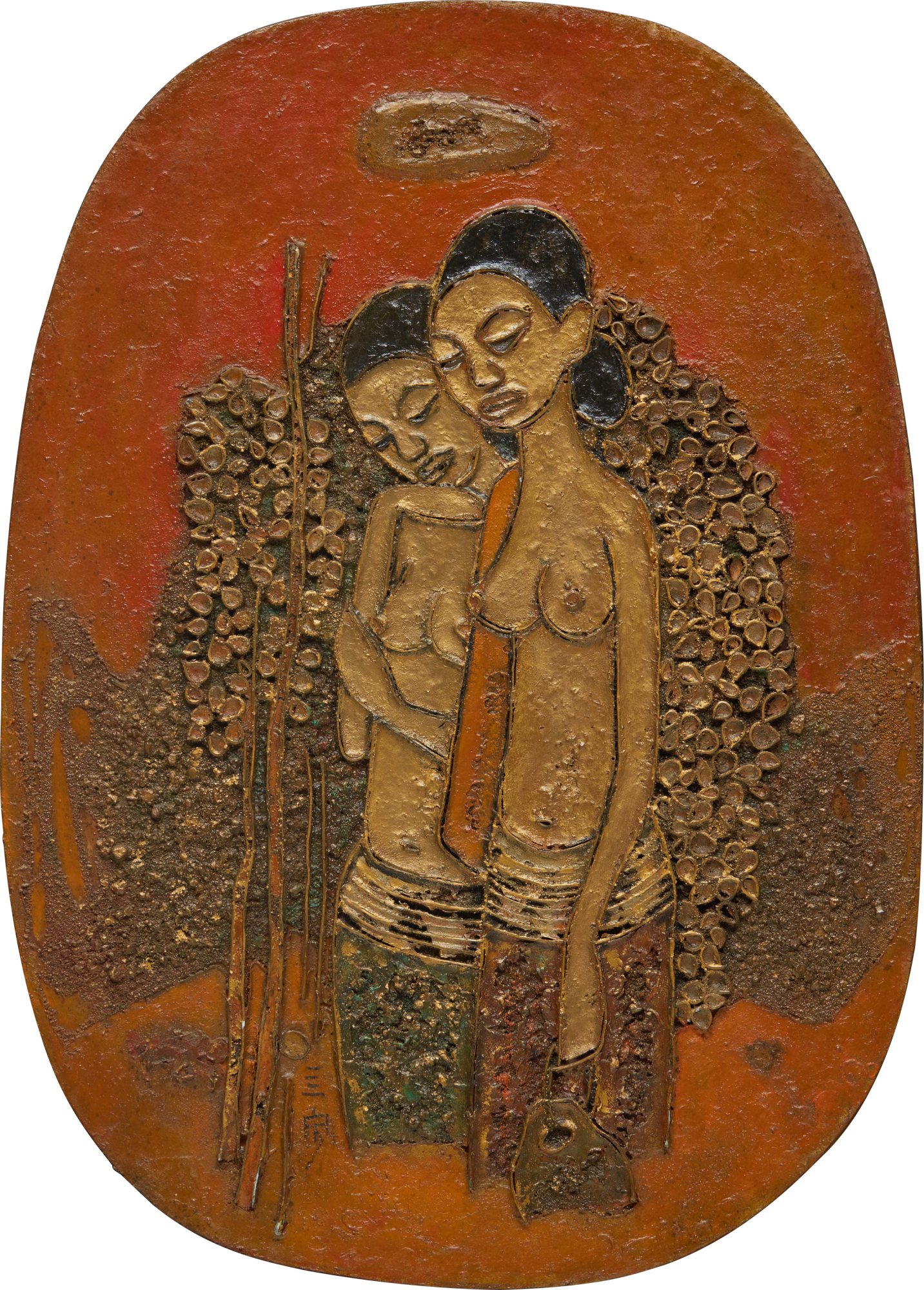 Cheong Soo Pieng — Sarawak girls 砂拉越少女