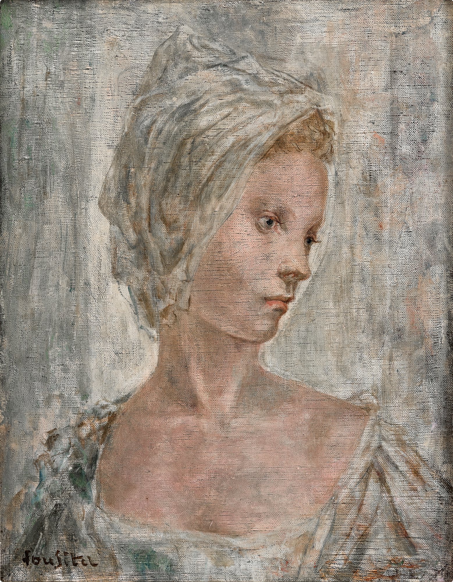 Léonard Tsuguharu Foujita — Girl 娘