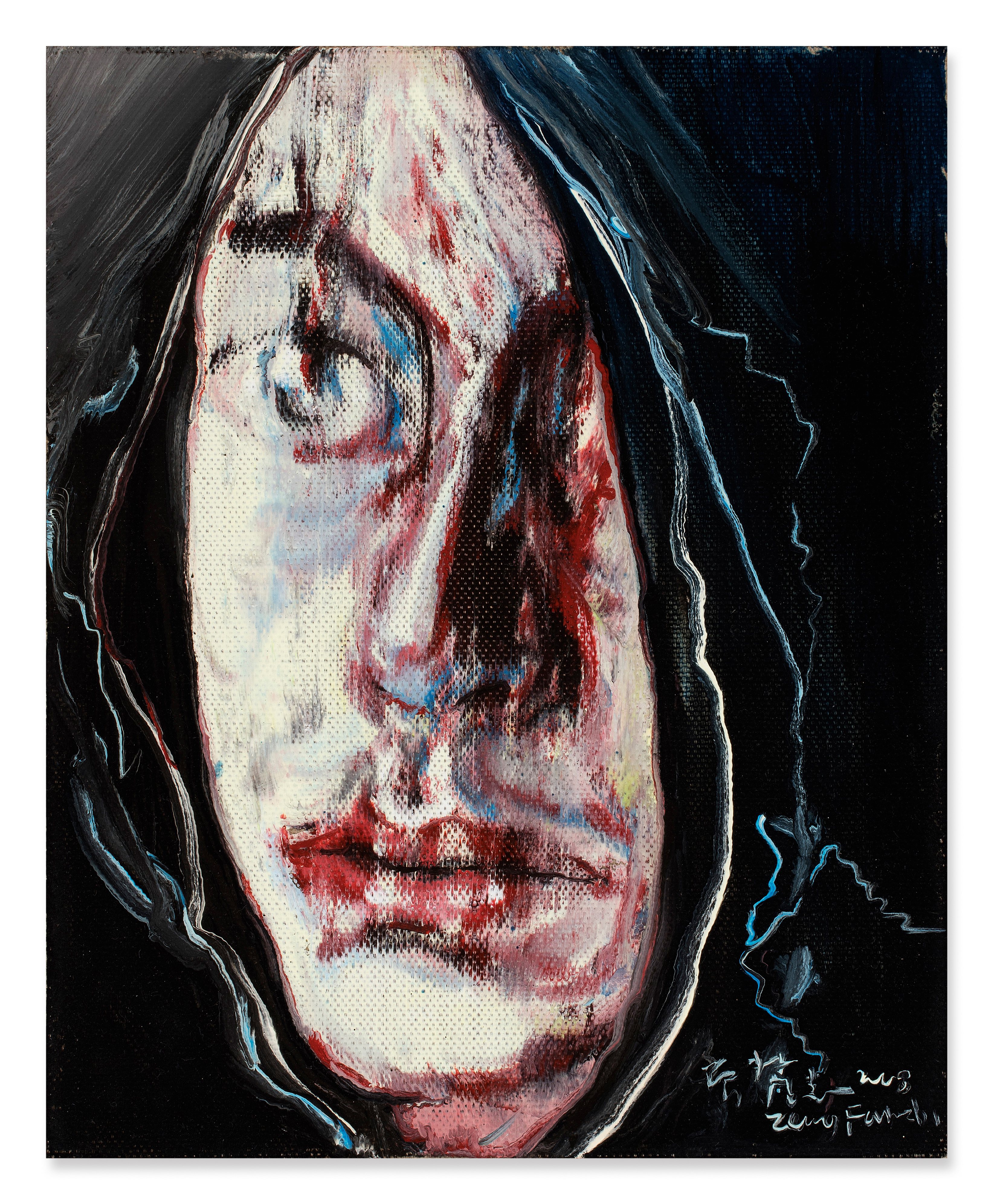 Zeng Fanzhi — Portrait 08-7-7 肖像 08-7-7