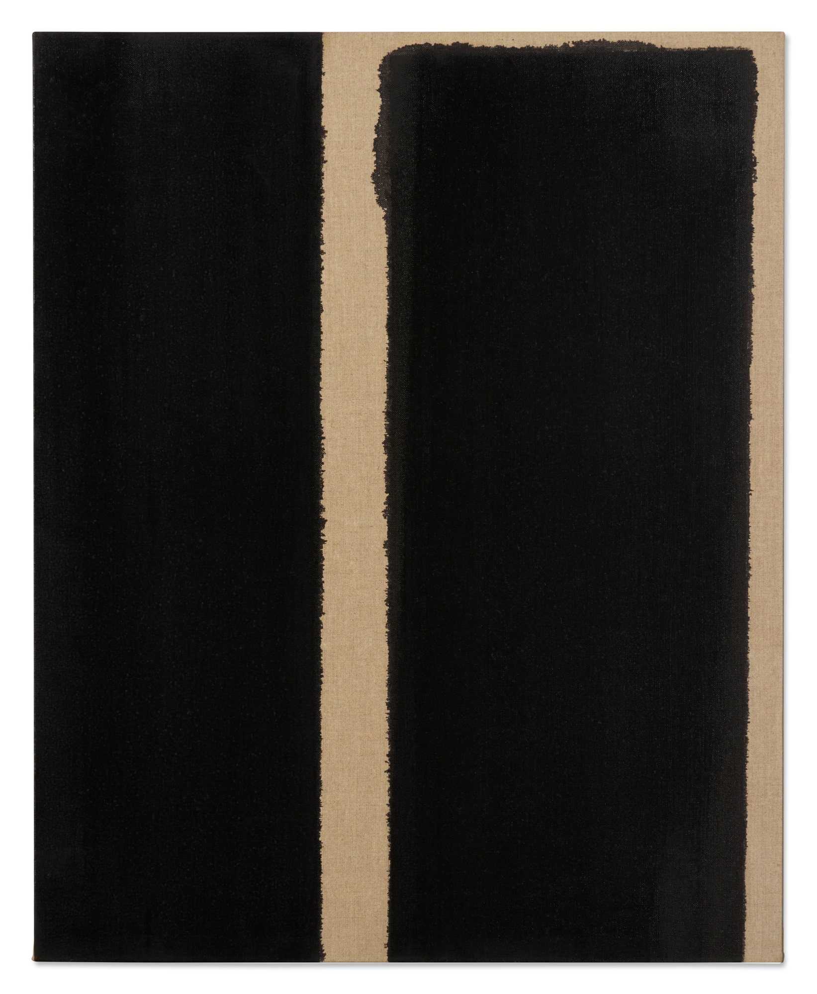 Yun Hyongkeun — Burnt Umber & Ultramalin Blue 燒赭與群青藍