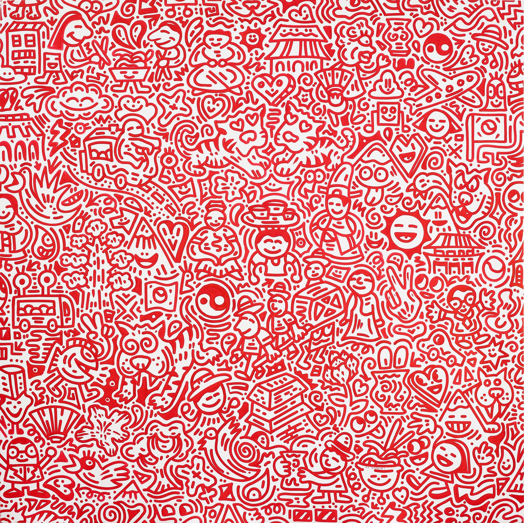 Mr Doodle — Crazy Tiger 瘋狂老虎