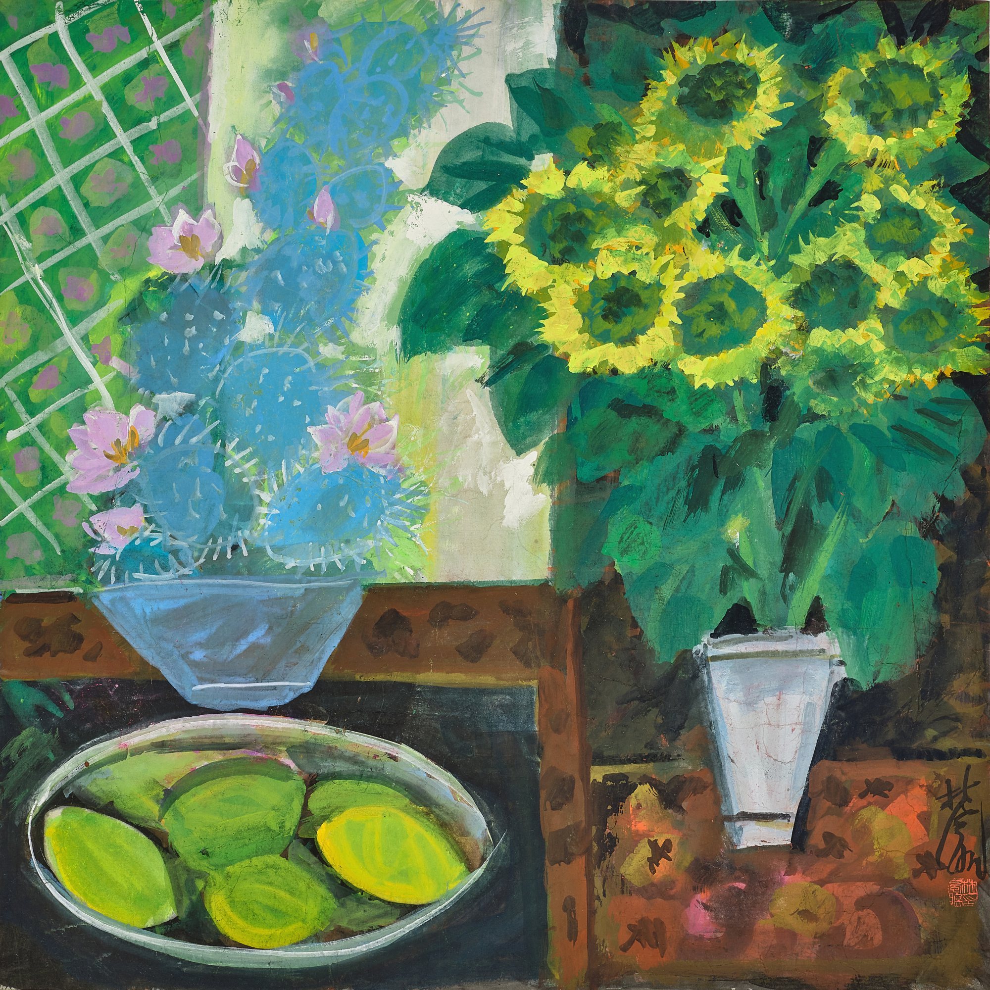 林風眠 靜物 │Lin Fengmian, Still life