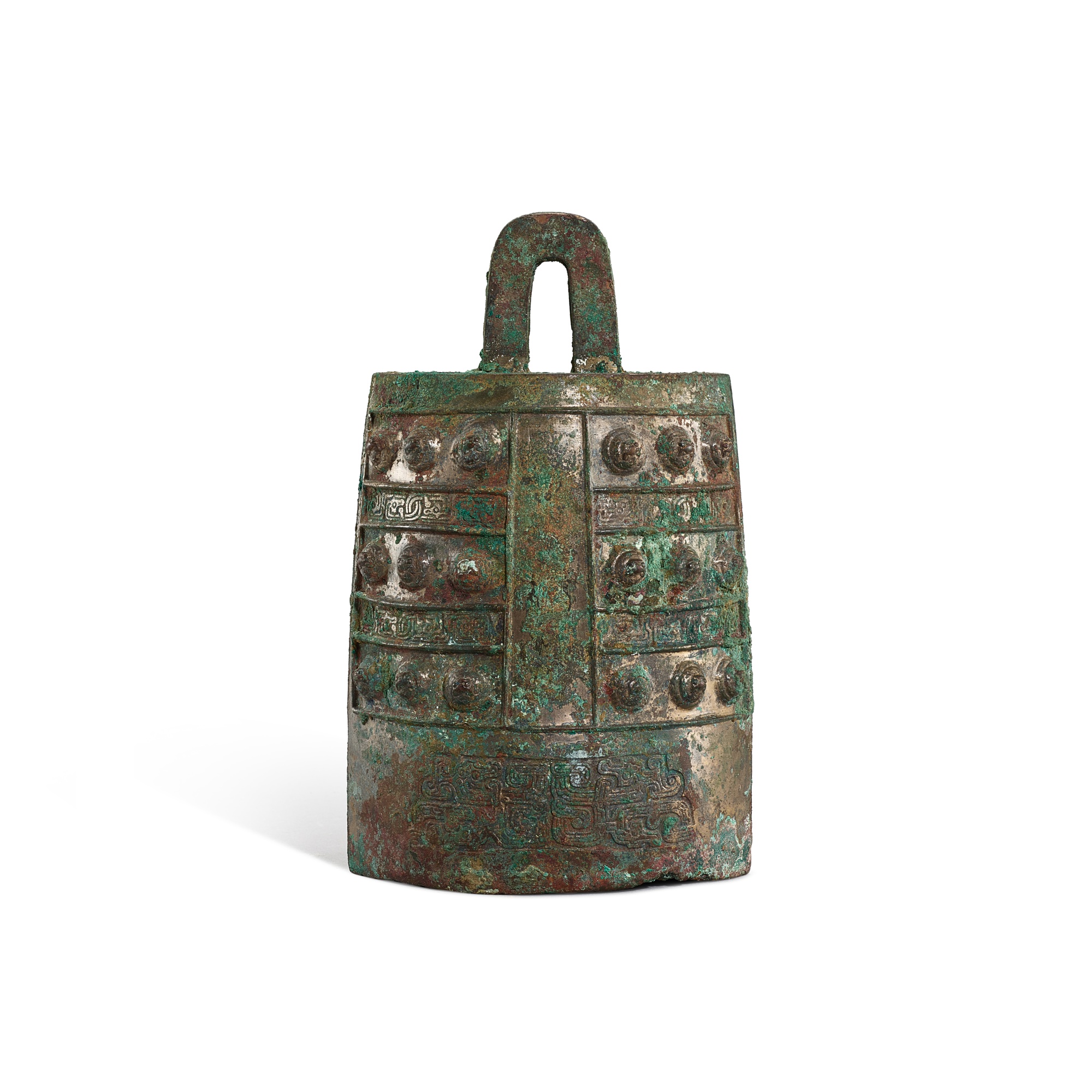 A small bronze bell, — A small bronze bell, Eastern Zhou dynasty, Spring and Autumn period 東周春秋時期 青銅鈕鐘