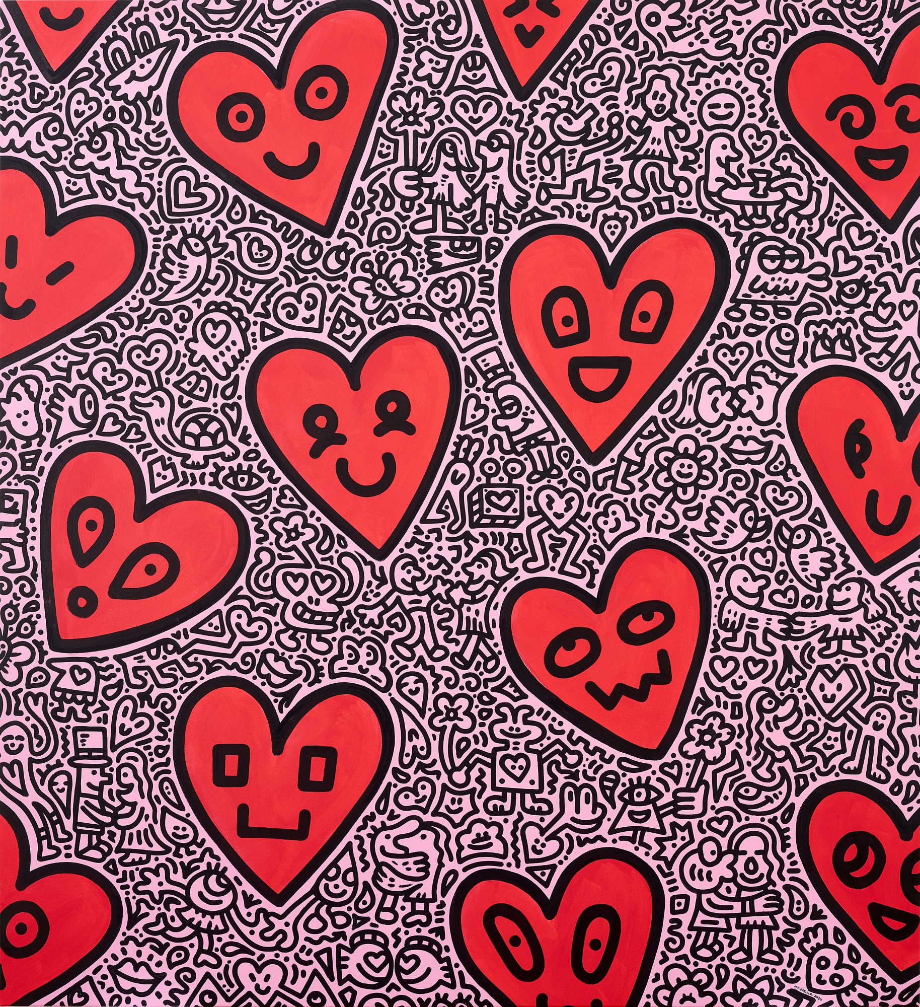 Mr Doodle — 紅心