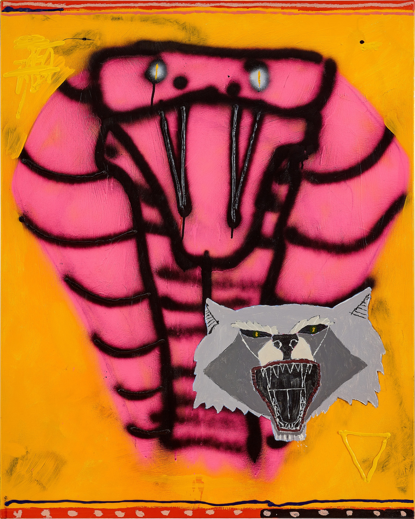 Jordy Kerwick — 無題（狼頭與蛇頭）