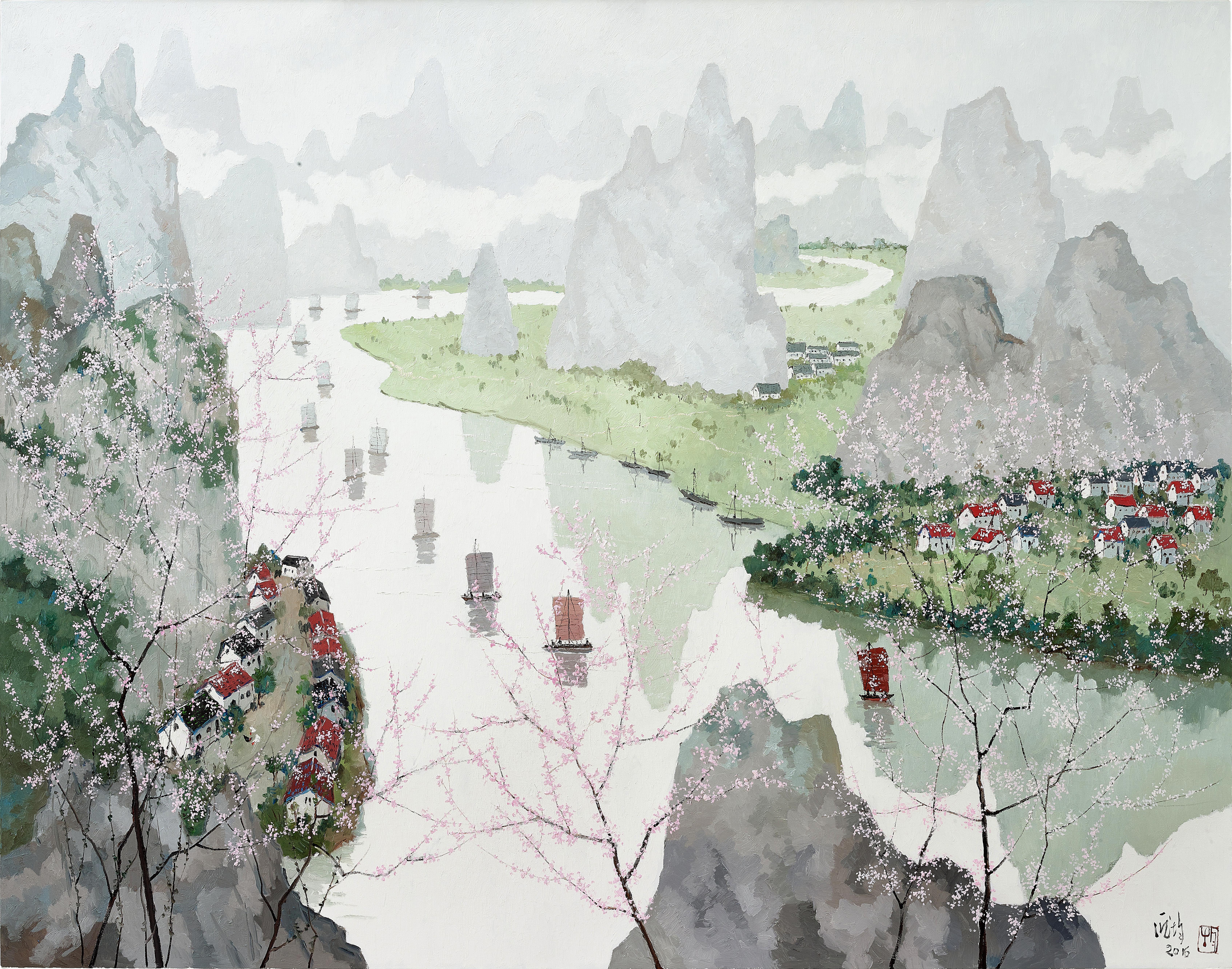 一江春水千帆過