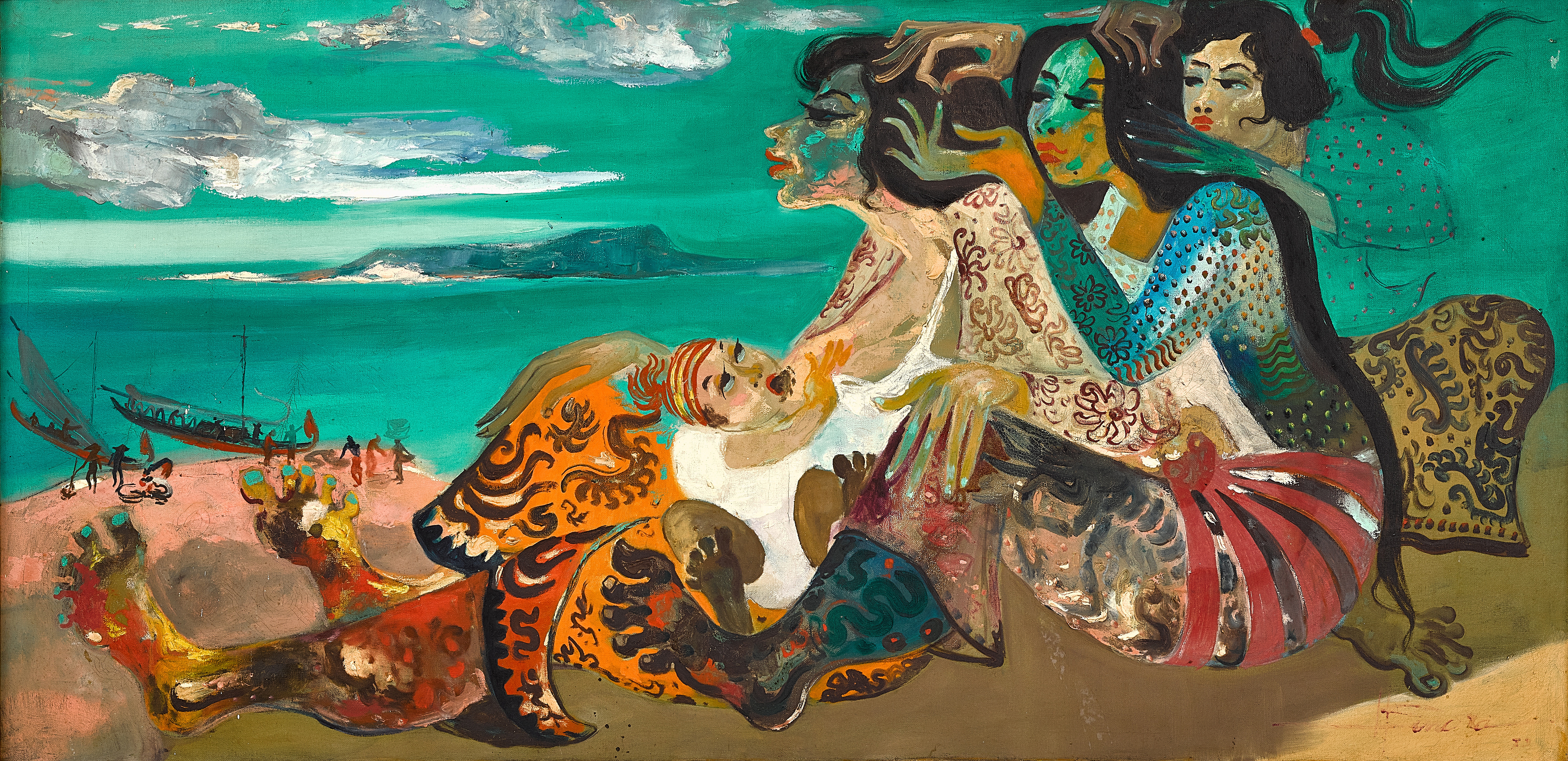 Hendra Gunawan — 海邊