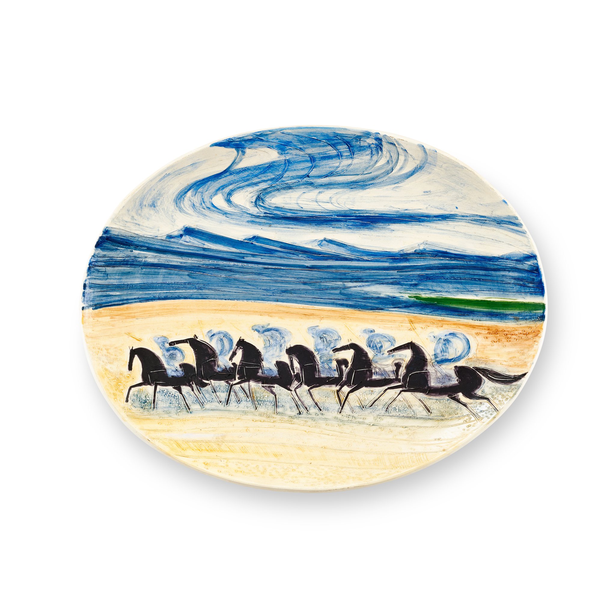 André Brasilier — Chevaux 馬