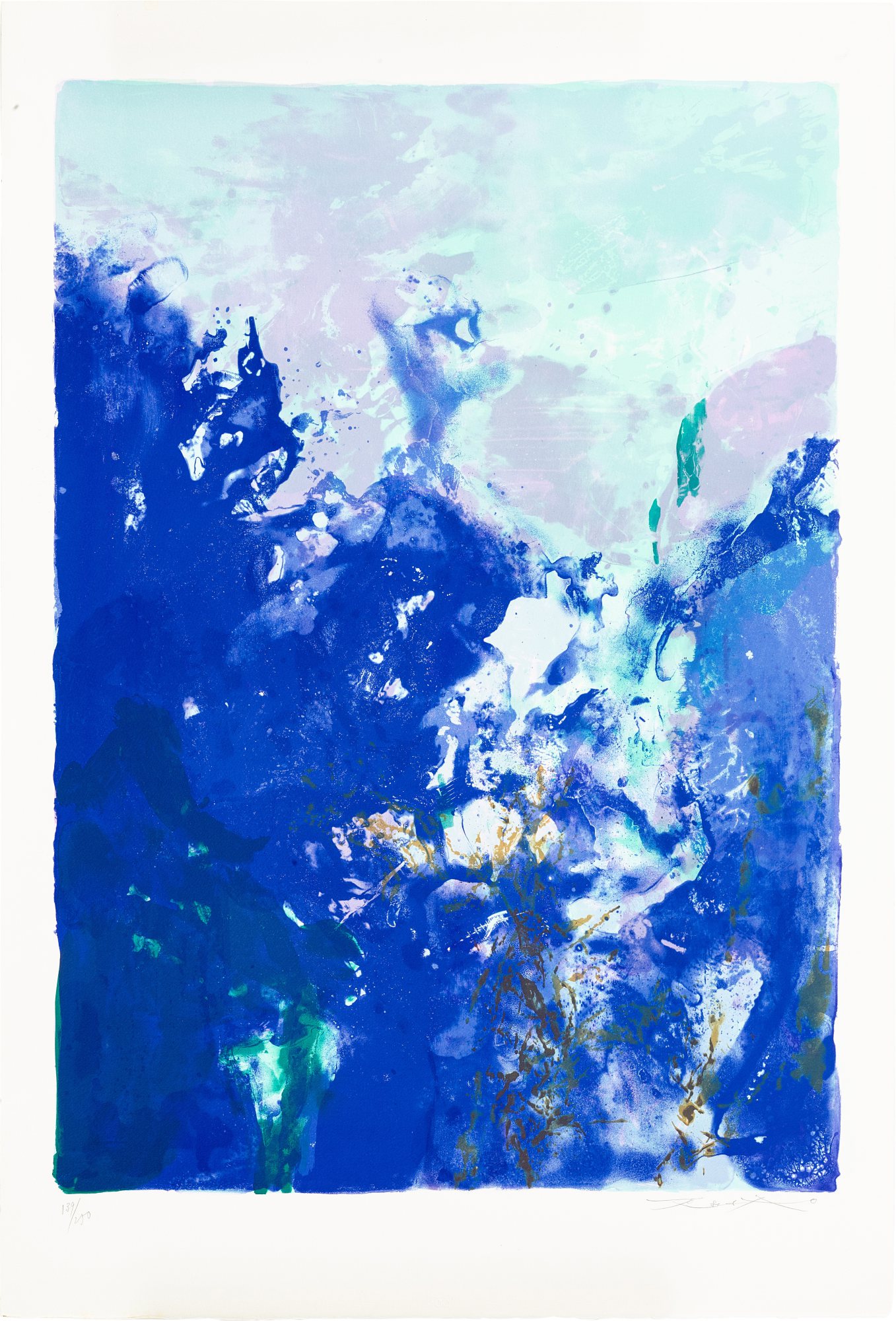 Zao Wou-Ki — Suite olympique centennal   百年奧運會