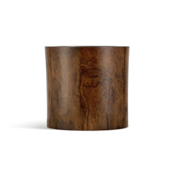 A huanghuali brushpot, — 明末 黃花梨筆筒