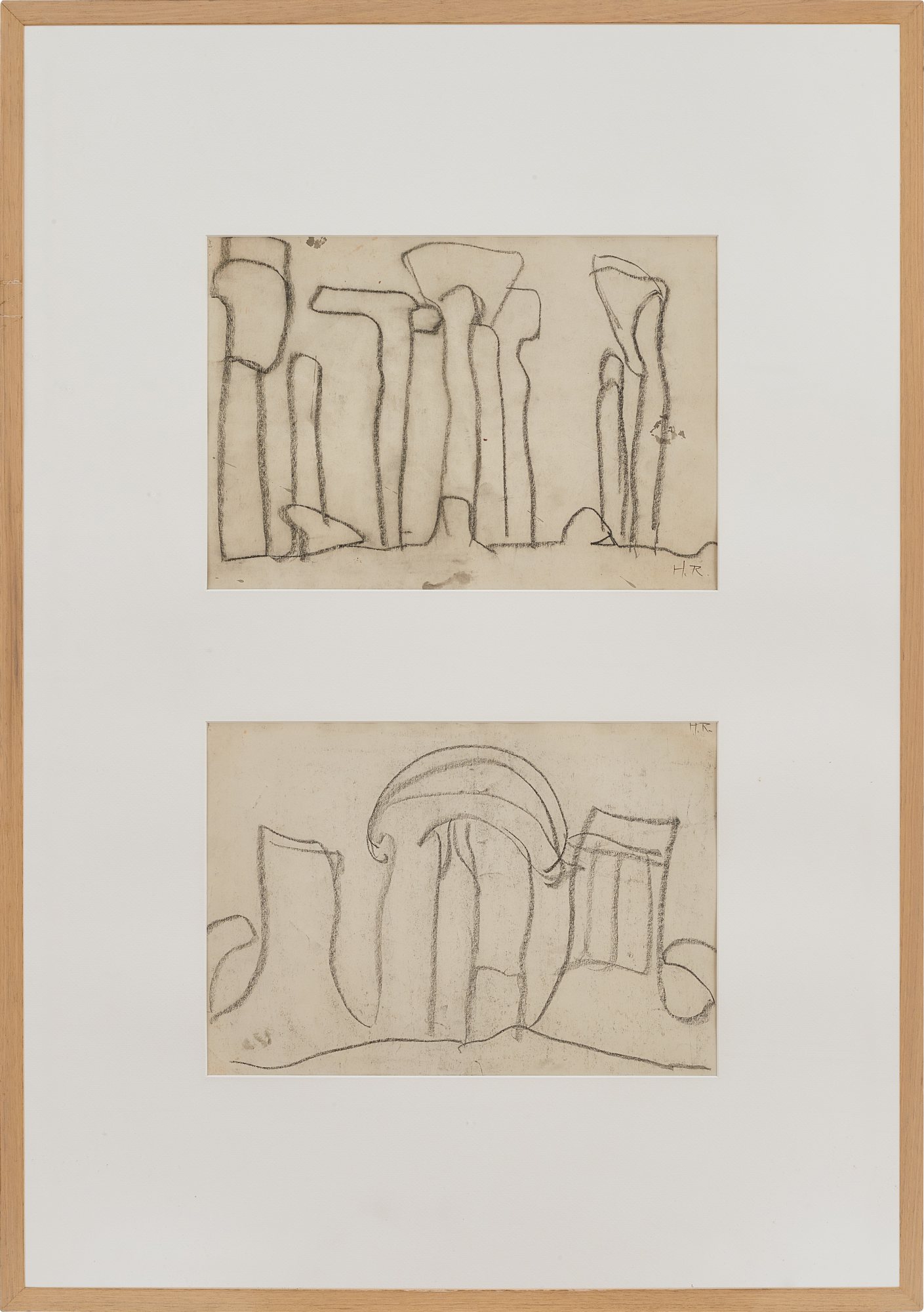 Huang Rui — Yuanmingyuan (Two Works) 圓明園（兩幅作品）