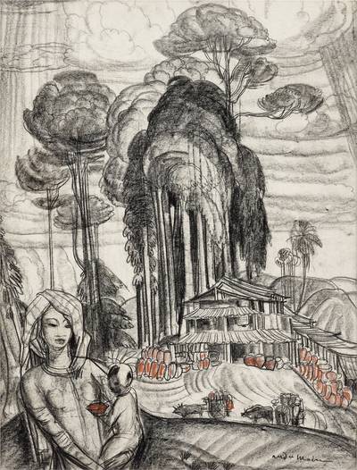 La vietnamienne chez le fabriquant de jarres (Siem Reap)  暹粒的罐子工廠