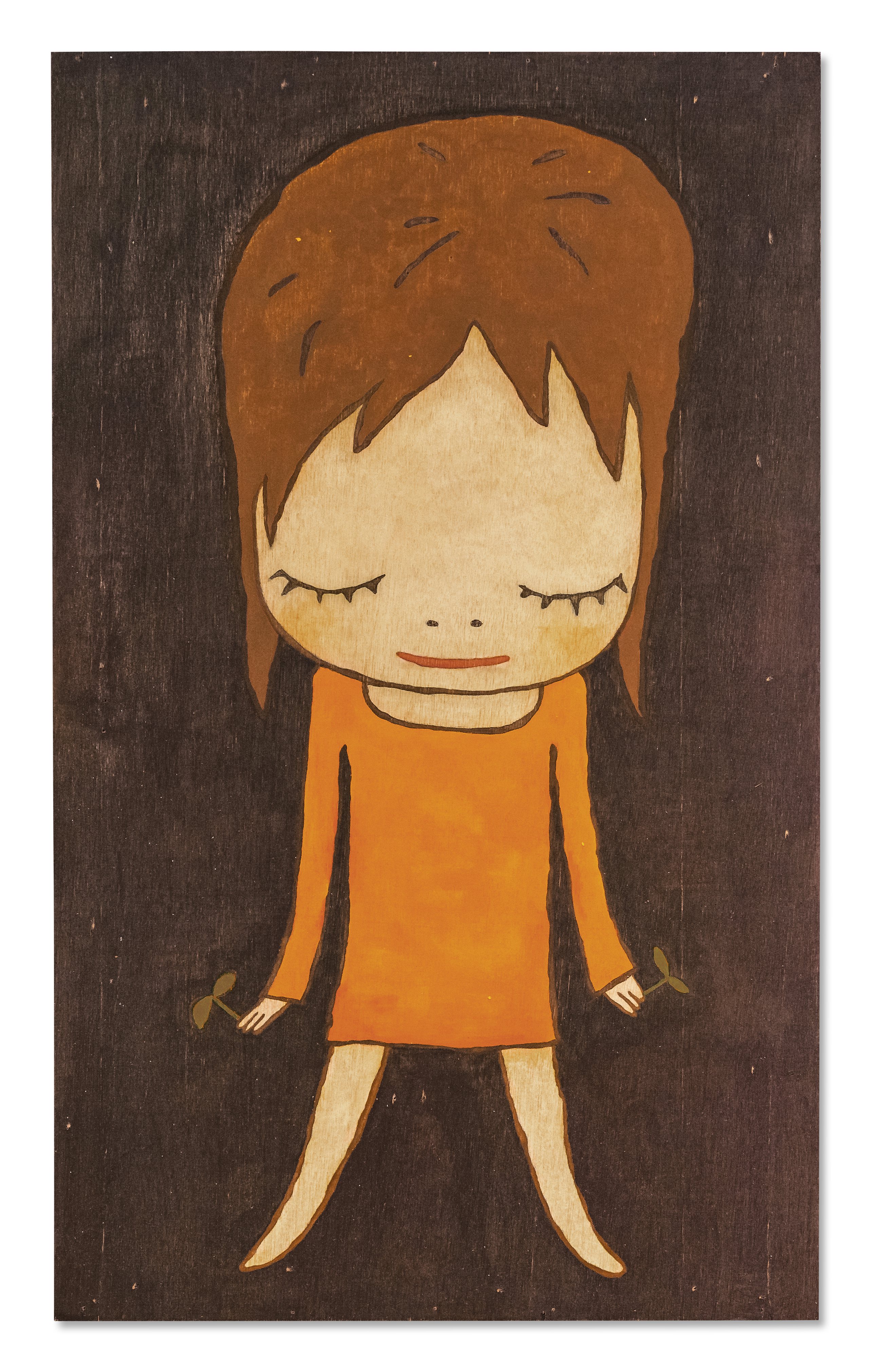 Yoshitomo Nara — Sprout in Hands 手中芽苗