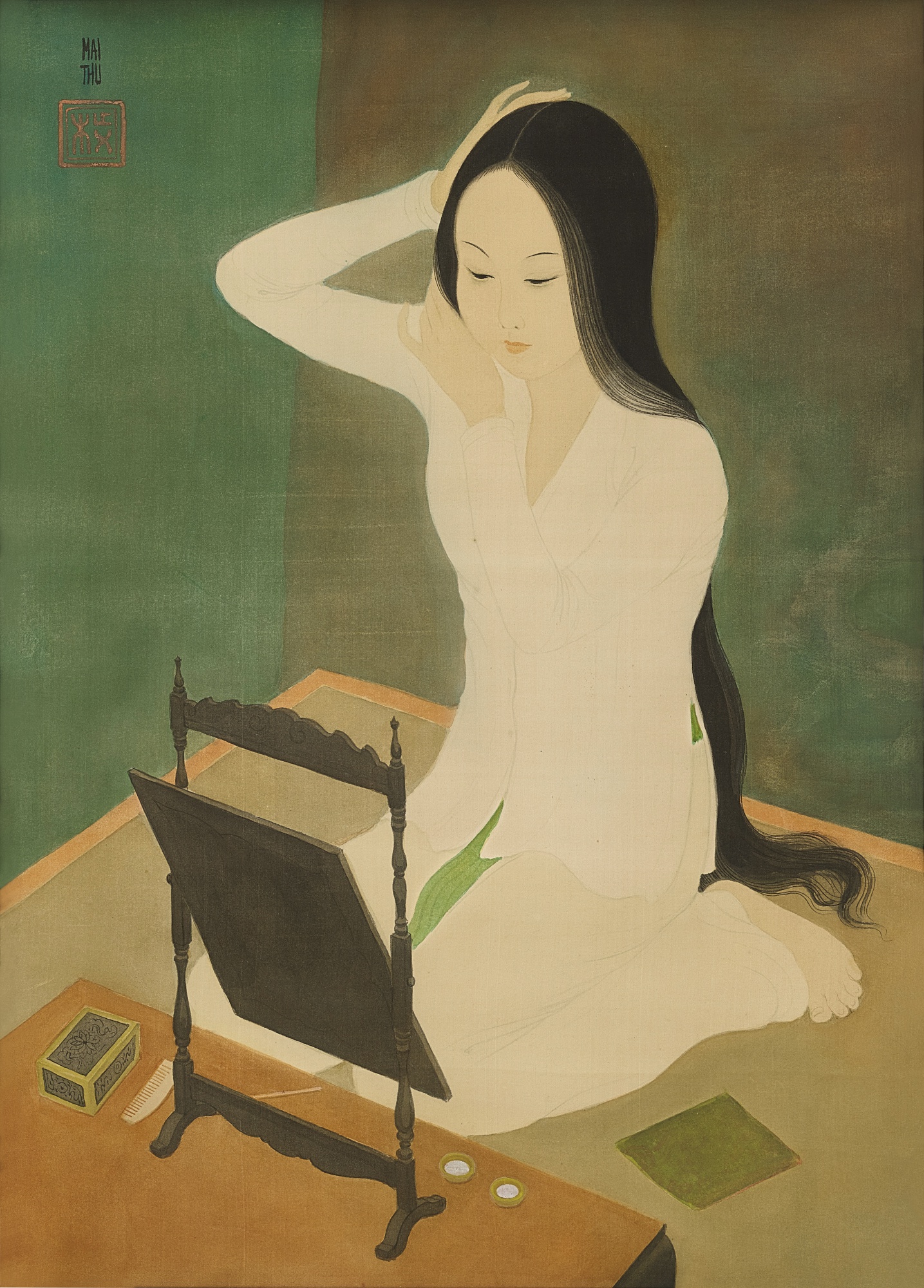 Mai Trung Thu — Hair dressing 梳妝