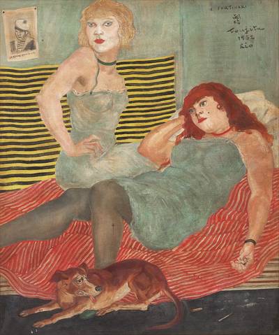 Deux femmes au matelot 兩位女子與水手