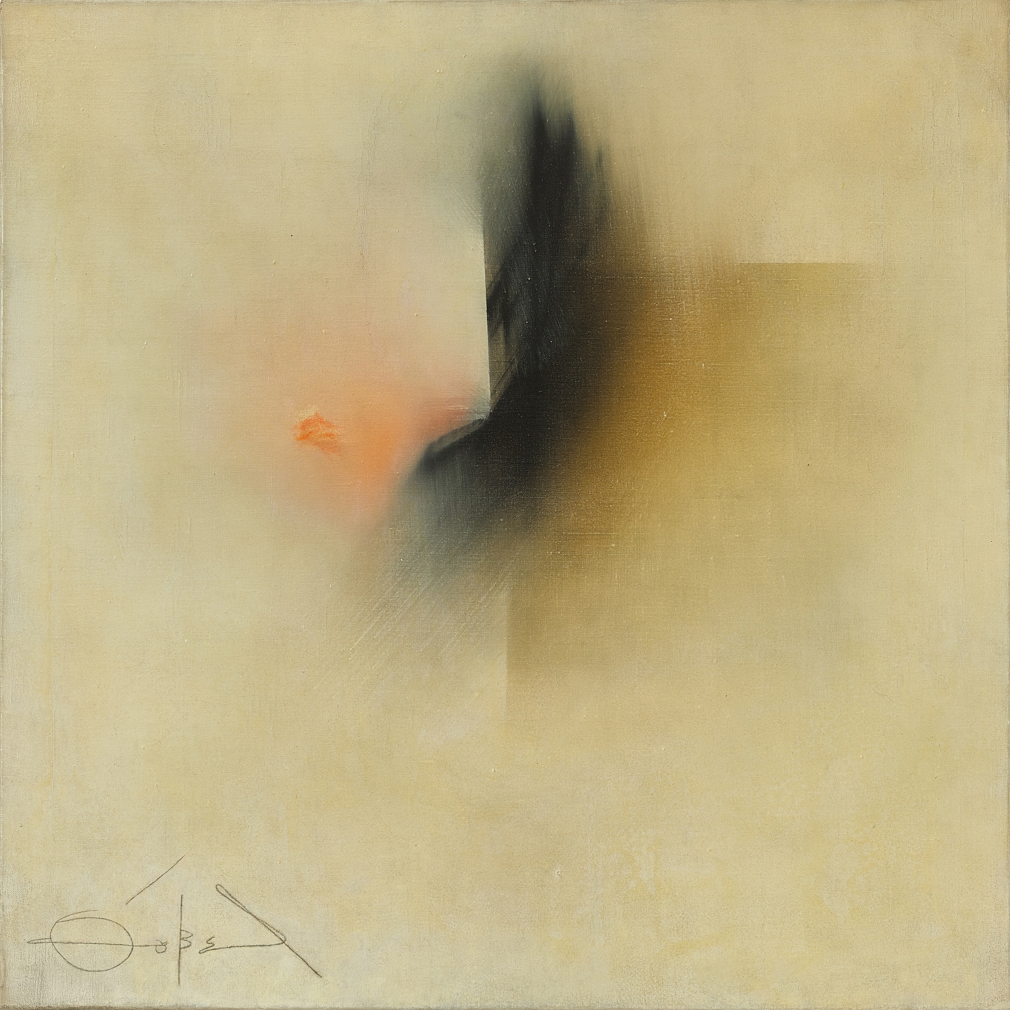 Fernando Zóbel — Naranja Y Ocre  橘黃與赭色