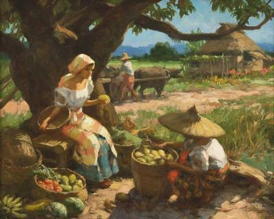 Under the mango tree 芒果樹下