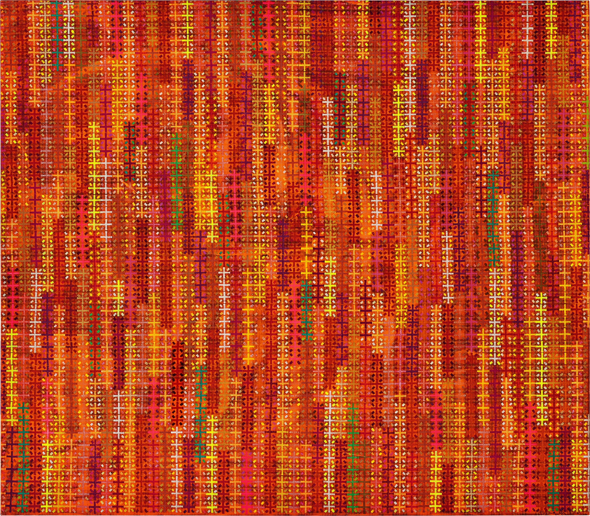 Ding Yi — Appearance of Crosses  十示