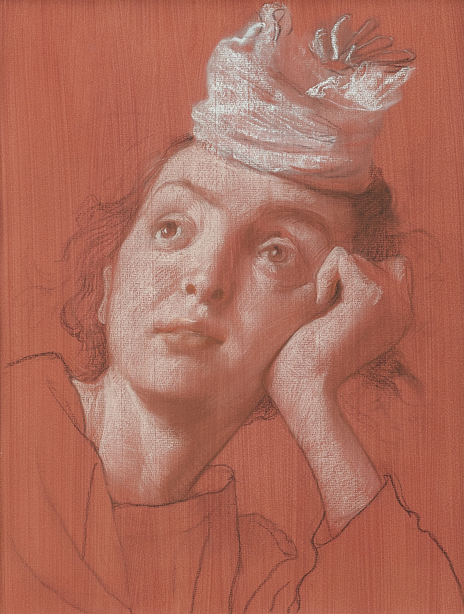 John Currin — Study for the Penitent 懺悔者習作