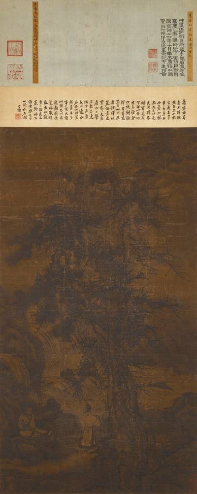 Hermits among Woods and Spring 林泉高逸圖