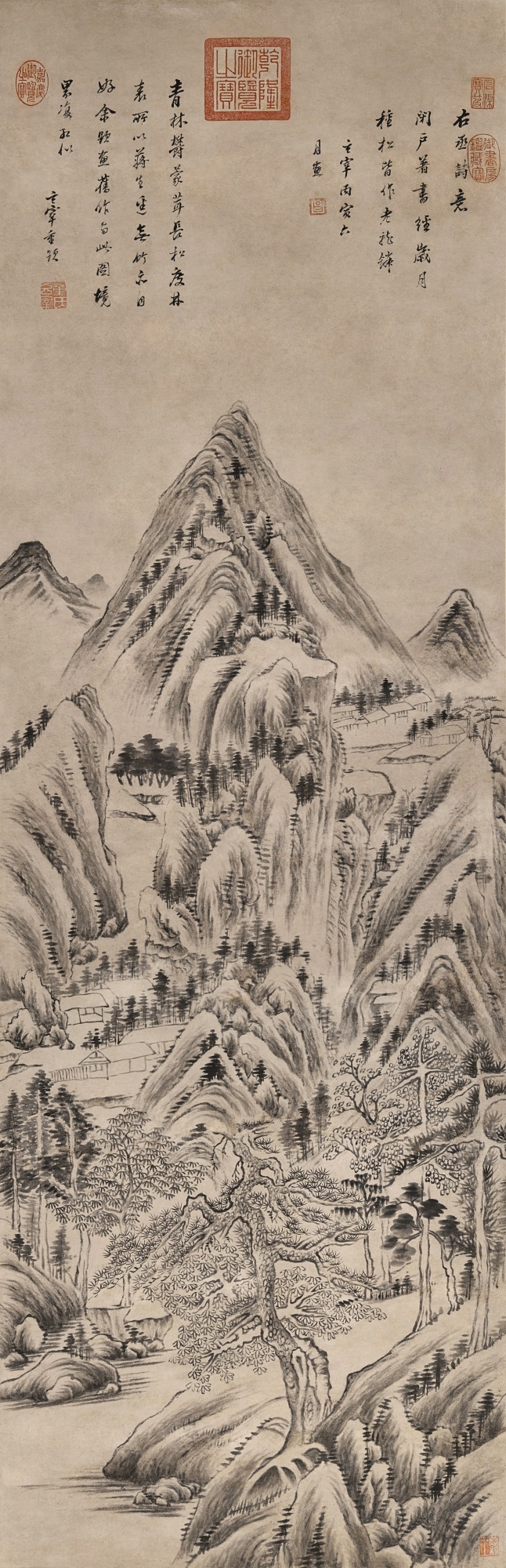 Landscape 右丞詩意山水
