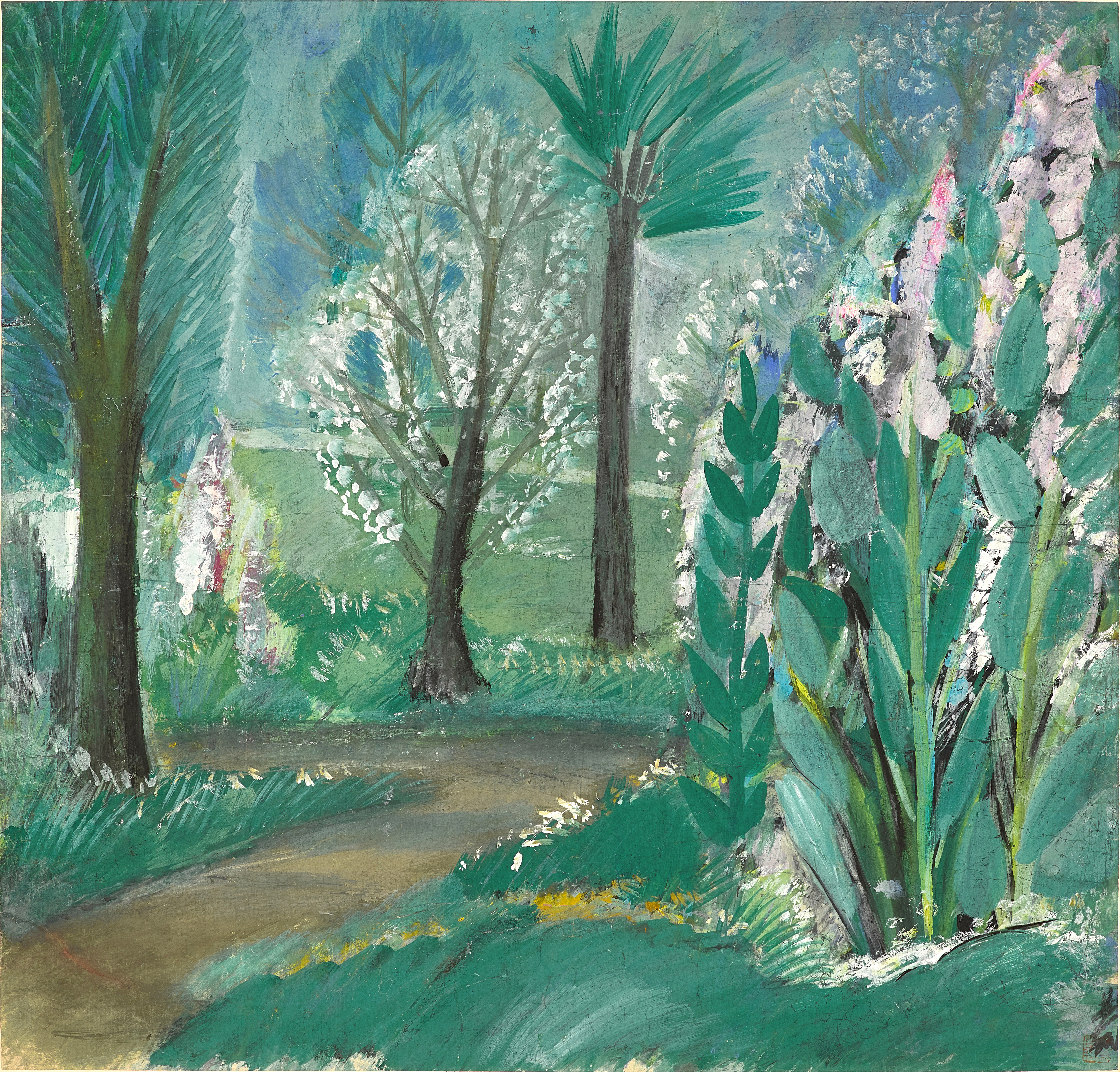 Lin Fengmian, The Garden Pathway