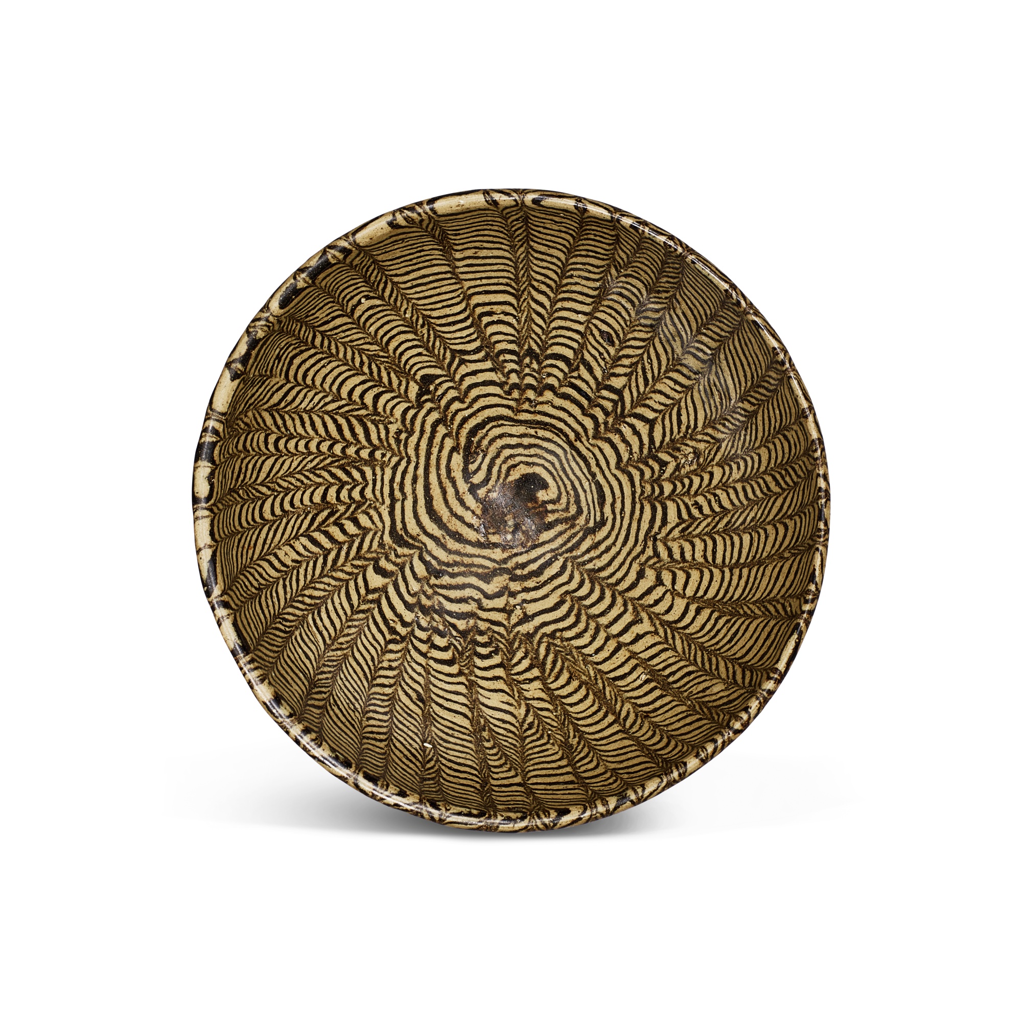 A marbled clay bowl, — A marbled clay bowl, Song dynasty 宋 絞胎盌