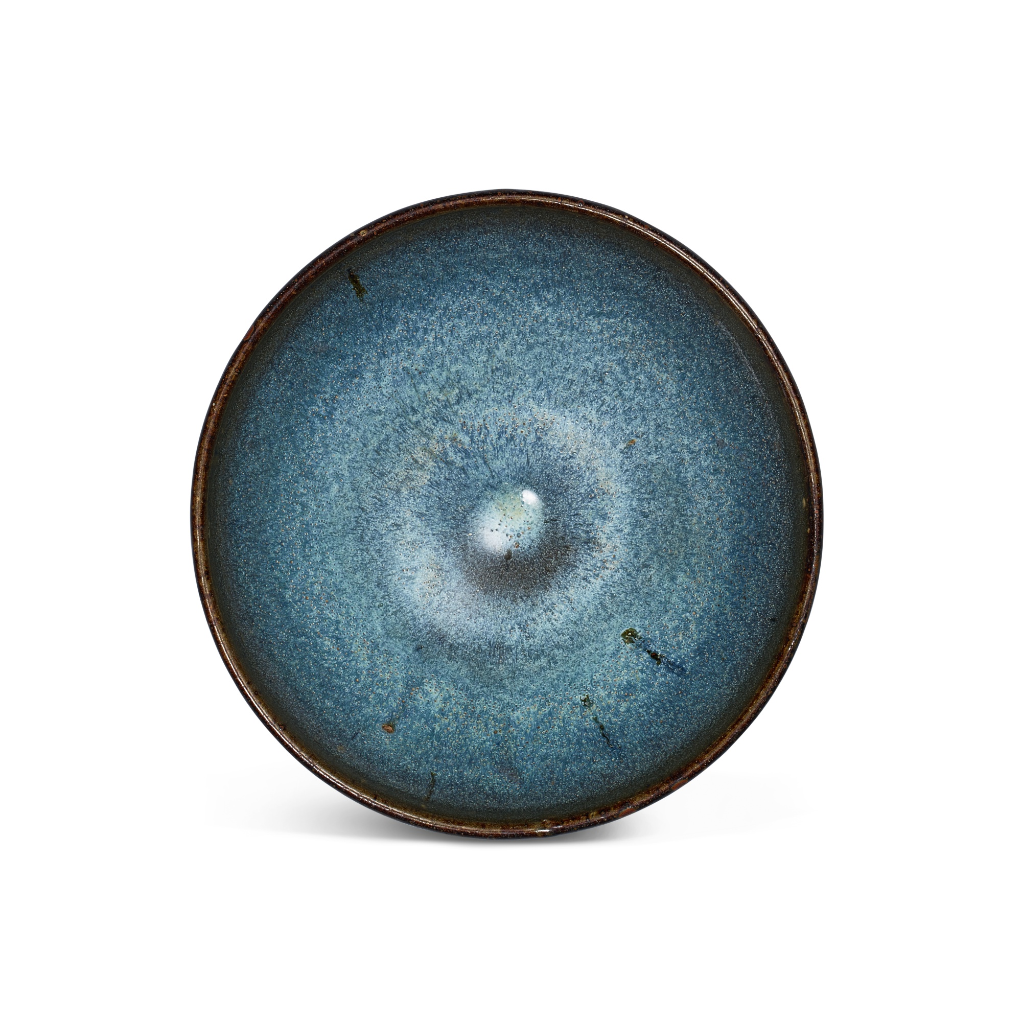 A Junyao blue glazed bowl, — A Junyao blue glazed bowl, Yuan dynasty 元 鈞窰藍釉盌