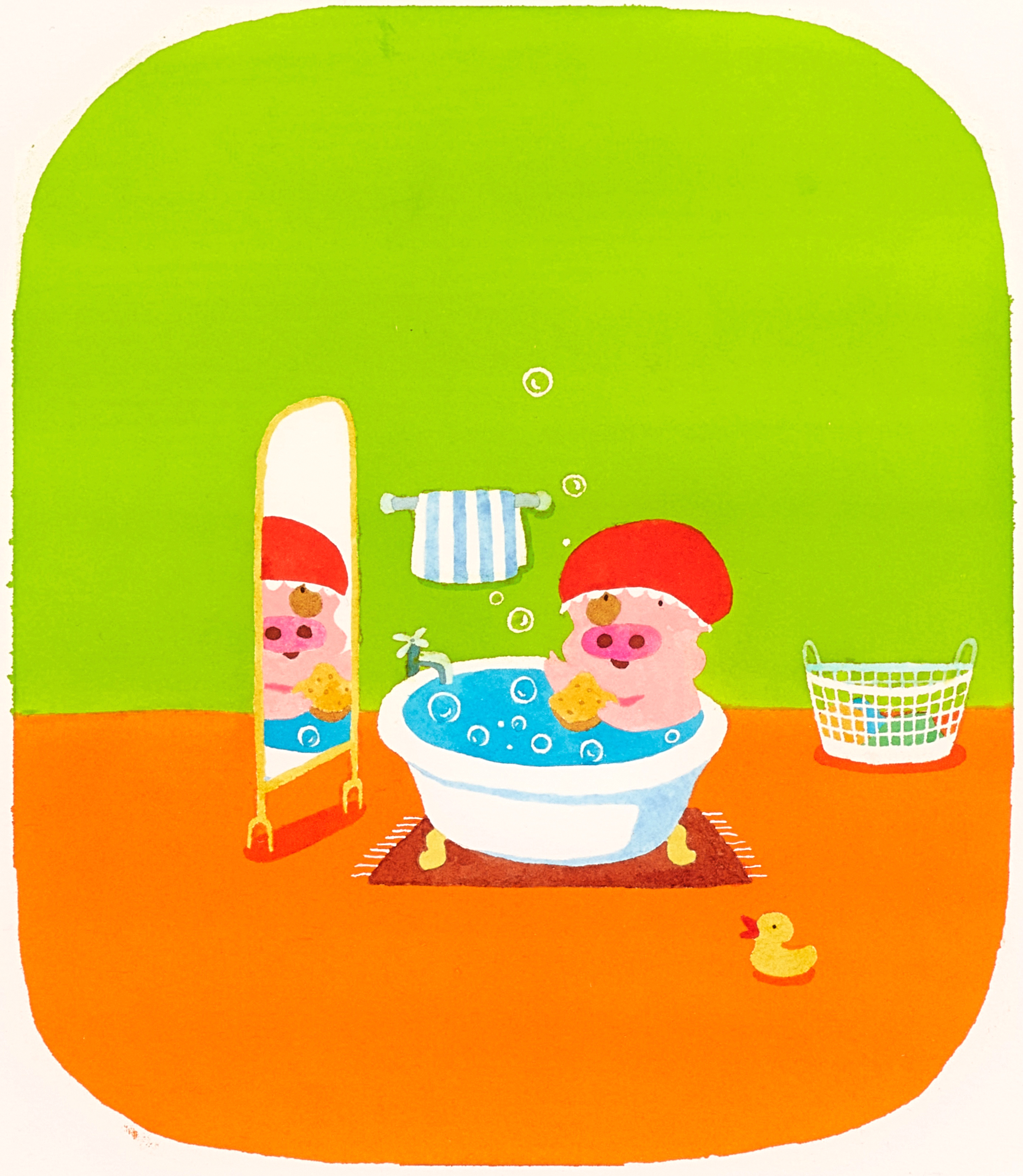 Alice Mak @ McDull Artroom — Alice Mak @ McDull Artroom, Me and I, in the air