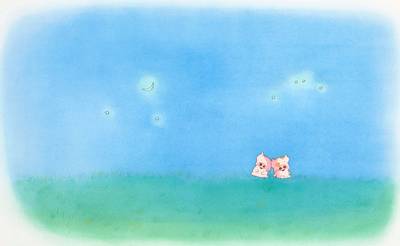 麥家碧@麥兜美術室，「月亮組曲」之一，「星月皎潔」|  Alice Mak @ McDull Artroom, Moonlight Suites No. 1, Together we shine