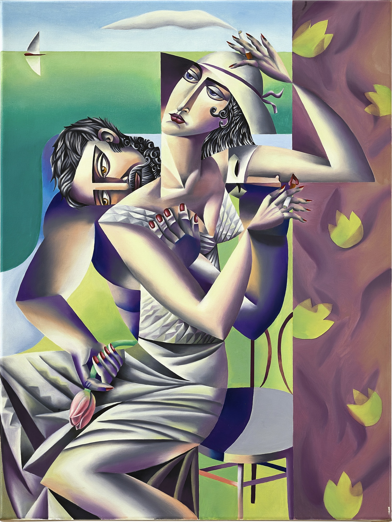 Pf, Pf... 呼，呼...