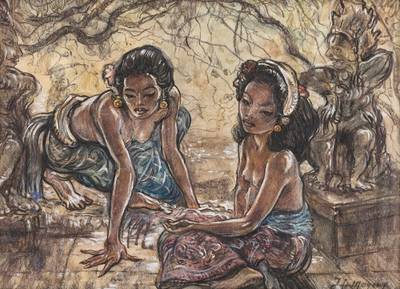 Balinese maidens 巴厘女子