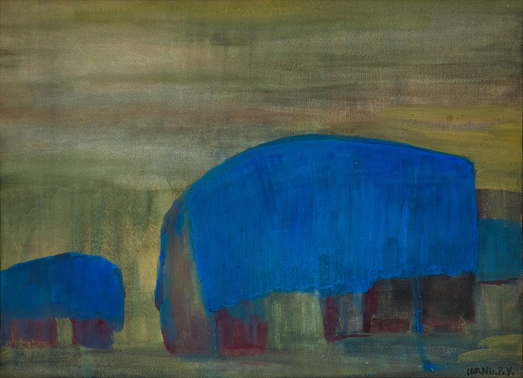 Blue House 藍色的屋