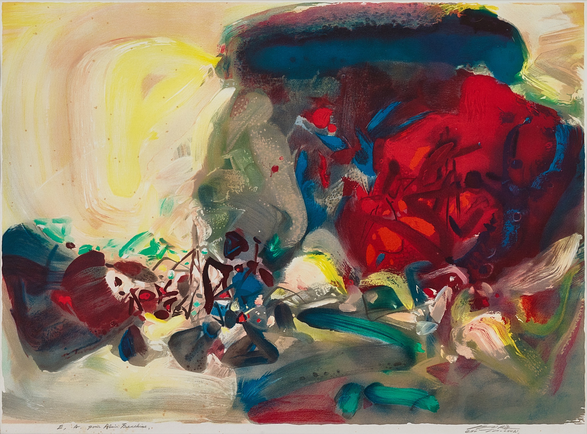 Chu Teh-Chun — Happy Meeting 喜相逢