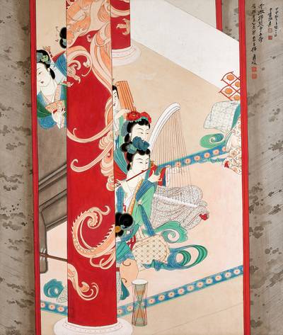 Zhang Daqian, Musical Performance