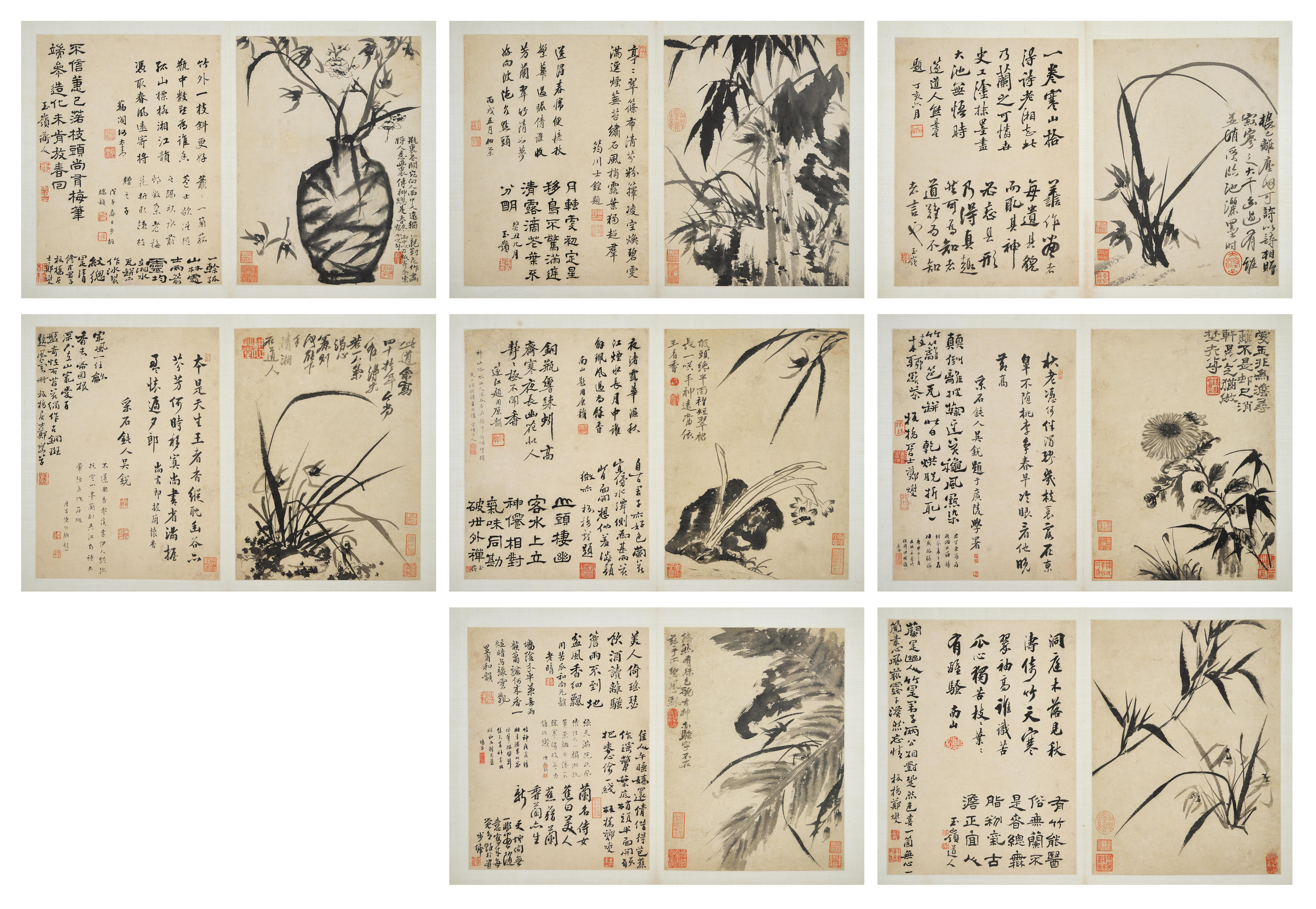 Shitao 1642-1707 — Shitao, Flowers and Poems