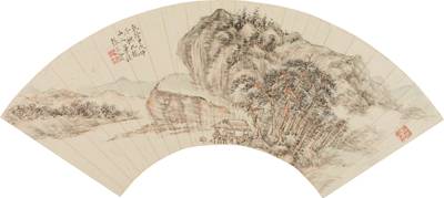 Zhang Zongcang, Landscape after Wang Fu