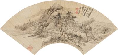 Wu Li, Landscape after Wang Meng