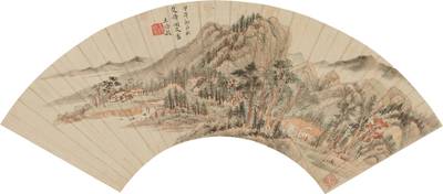 Wang Shimin, Rainy Landscape