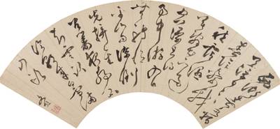文彭　行草《雨中同李舍人宿靈隱寺》| Wen Peng, Calligraphy in Cursive Script