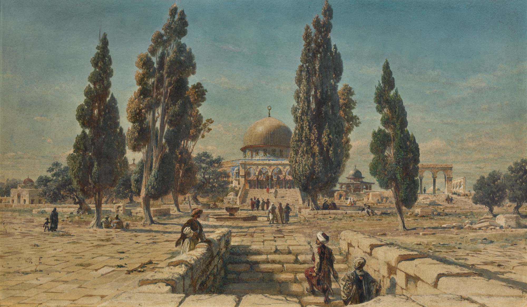 The Dome Of The Rock, Jerusalem