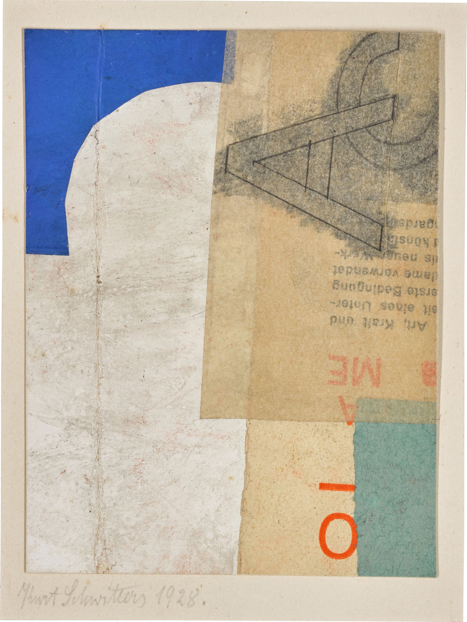 Kurt Schwitters — Ohne Titel (A) (Untitled (A))