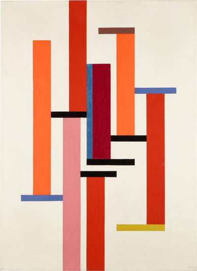 Rote Senkrechte (Vertical red)