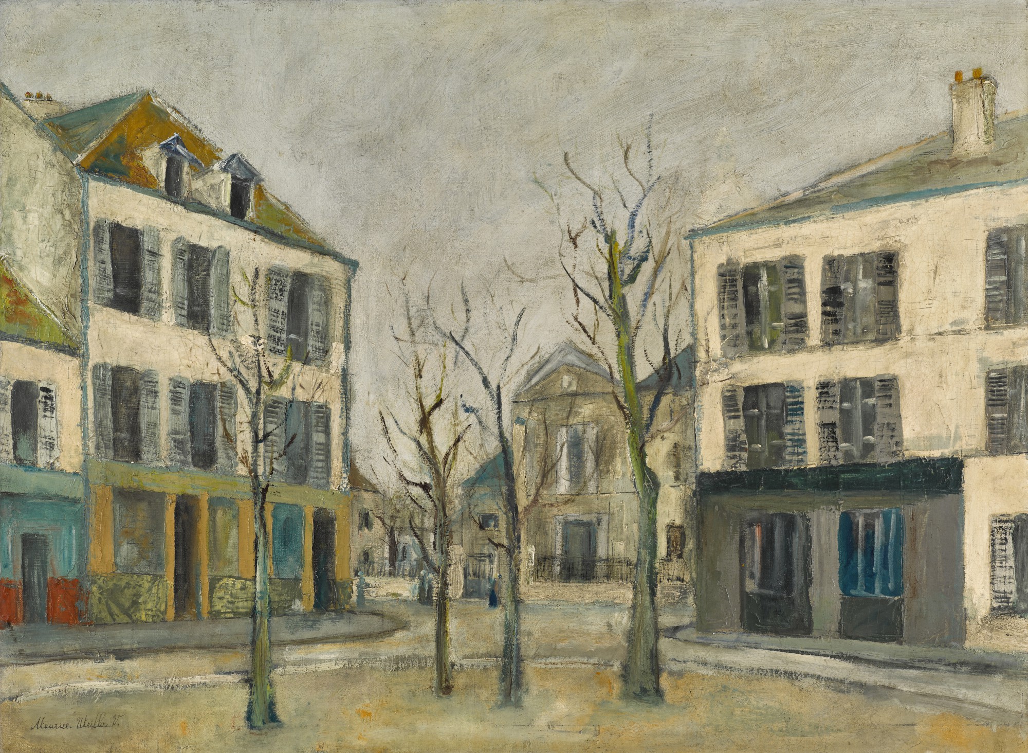 Maurice Utrillo — La Place du Tertre à Montmartre