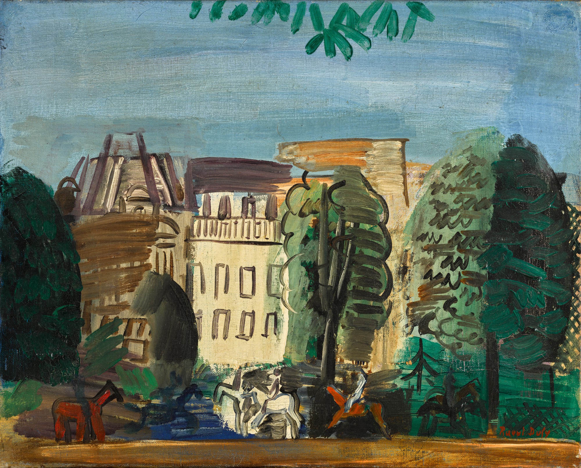 Raoul Dufy — L'avenue du bois